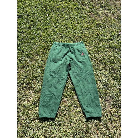 Supreme x Jordan FW24 Sweatpants Joggers Men's Size XL Green